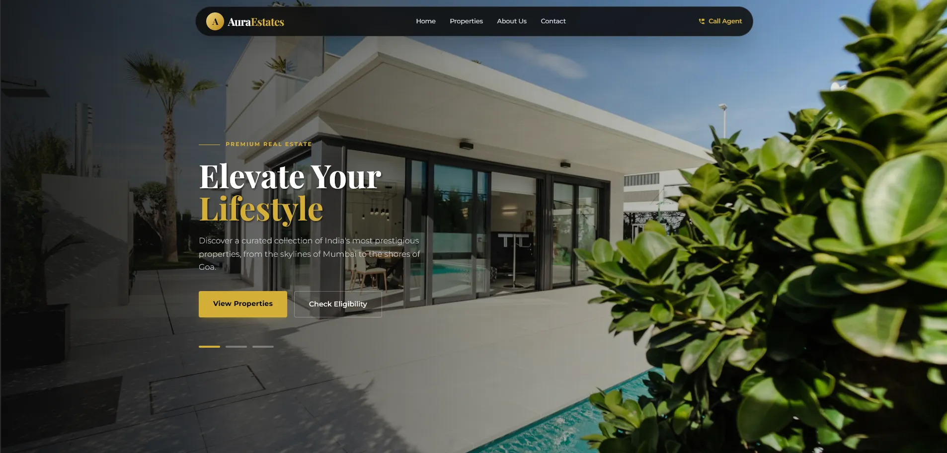 Aura Estate Real Estate Project Showcase